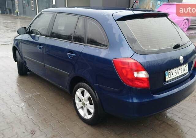 Синий Шкода Фабия, объемом двигателя 1.4 л и пробегом 182 тыс. км за 5499 $, фото 6 на Automoto.ua