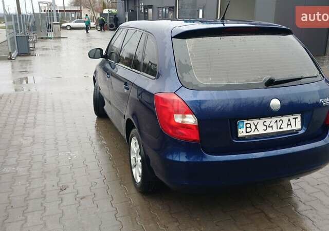 Синий Шкода Фабия, объемом двигателя 1.4 л и пробегом 182 тыс. км за 5499 $, фото 5 на Automoto.ua