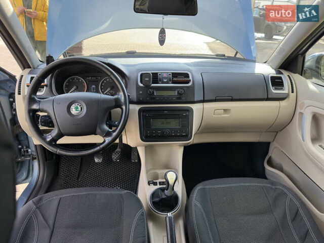 Синий Шкода Фабия, объемом двигателя 1.2 л и пробегом 265 тыс. км за 4000 $, фото 15 на Automoto.ua