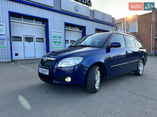 Синий Шкода Фабия, объемом двигателя 1.39 л и пробегом 291 тыс. км за 4700 $, фото 5 на Automoto.ua