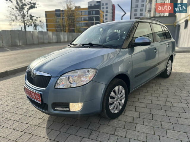 Синий Шкода Фабия, объемом двигателя 1.6 л и пробегом 205 тыс. км за 5150 $, фото 16 на Automoto.ua