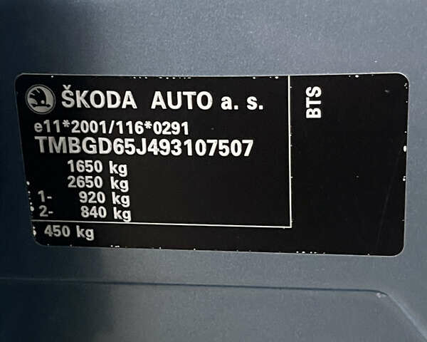 Синий Шкода Фабия, объемом двигателя 1.6 л и пробегом 229 тыс. км за 7200 $, фото 25 на Automoto.ua