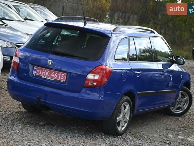 Синий Шкода Фабия, объемом двигателя 1.39 л и пробегом 178 тыс. км за 5950 $, фото 14 на Automoto.ua