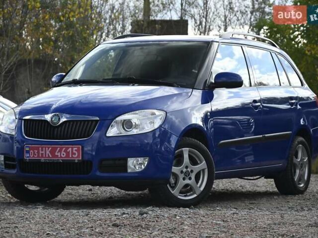 Синий Шкода Фабия, объемом двигателя 1.39 л и пробегом 178 тыс. км за 5950 $, фото 6 на Automoto.ua