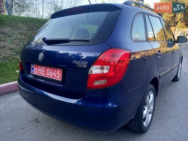 Синий Шкода Фабия, объемом двигателя 1.6 л и пробегом 230 тыс. км за 7550 $, фото 145 на Automoto.ua