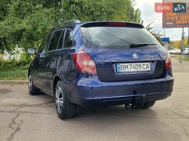 Синий Шкода Фабия, объемом двигателя 1.6 л и пробегом 225 тыс. км за 6500 $, фото 10 на Automoto.ua