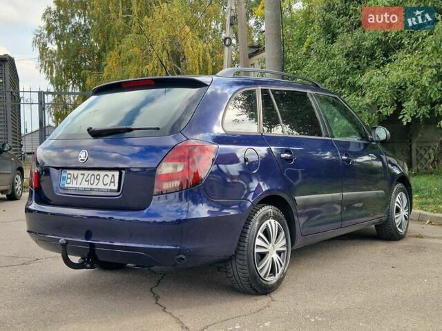 Синий Шкода Фабия, объемом двигателя 1.6 л и пробегом 225 тыс. км за 6500 $, фото 14 на Automoto.ua