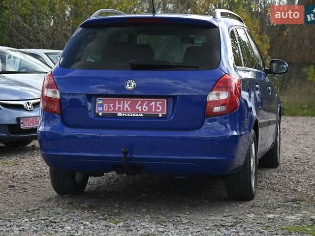 Синий Шкода Фабия, объемом двигателя 1.39 л и пробегом 178 тыс. км за 5950 $, фото 12 на Automoto.ua