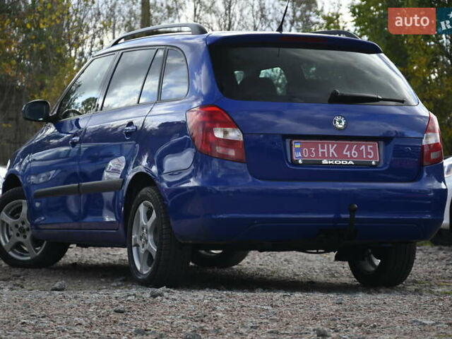 Синий Шкода Фабия, объемом двигателя 1.39 л и пробегом 178 тыс. км за 5950 $, фото 8 на Automoto.ua