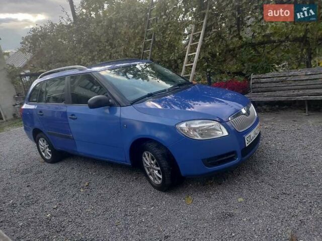 Шкода Фабия 2009 в Вижнице на Automoto.ua Синий Шкода Фабия, объемом двигателя 1.2 л и пробегом 178 тыс. км за 4444 $, фото 4 на Automoto.ua