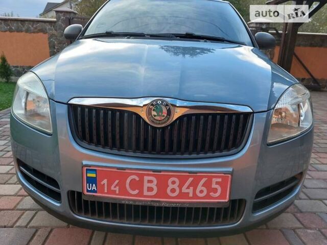 Синий Шкода Фабия, объемом двигателя 1.2 л и пробегом 161 тыс. км за 4750 $, фото 13 на Automoto.ua