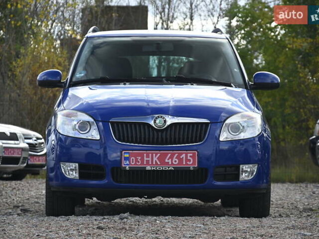 Синий Шкода Фабия, объемом двигателя 1.39 л и пробегом 178 тыс. км за 5950 $, фото 4 на Automoto.ua