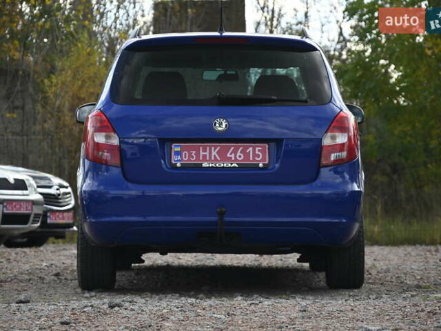 Синий Шкода Фабия, объемом двигателя 1.39 л и пробегом 178 тыс. км за 5950 $, фото 11 на Automoto.ua