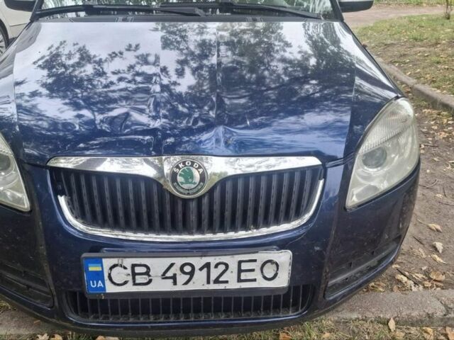 Синий Шкода Фабия, объемом двигателя 1.2 л и пробегом 300 тыс. км за 3300 $, фото 1 на Automoto.ua