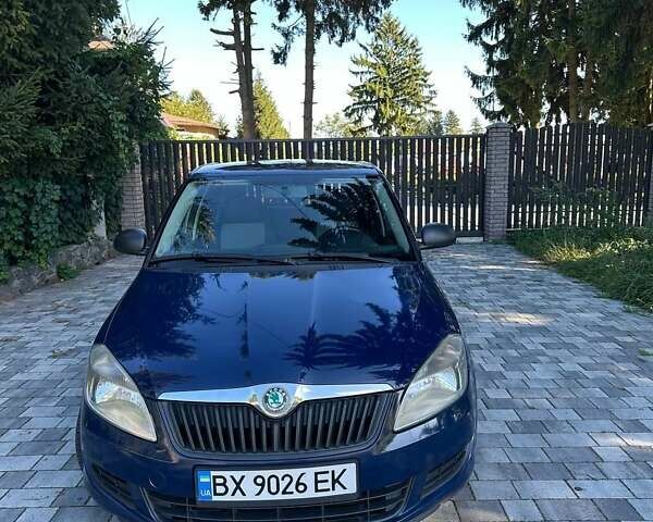 Синий Шкода Фабия, объемом двигателя 1.6 л и пробегом 209 тыс. км за 5500 $, фото 10 на Automoto.ua