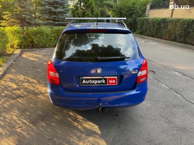 Синий Шкода Фабия, объемом двигателя 1.4 л и пробегом 292 тыс. км за 4490 $, фото 5 на Automoto.ua