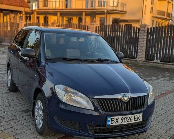 Синий Шкода Фабия, объемом двигателя 1.6 л и пробегом 209 тыс. км за 5150 $, фото 1 на Automoto.ua