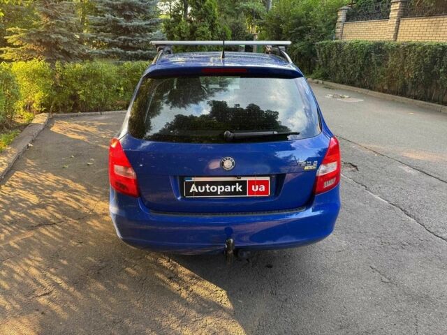 Синий Шкода Фабия, объемом двигателя 1.4 л и пробегом 292 тыс. км за 4390 $, фото 5 на Automoto.ua