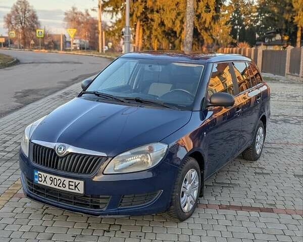 Синий Шкода Фабия, объемом двигателя 1.6 л и пробегом 209 тыс. км за 5150 $, фото 9 на Automoto.ua