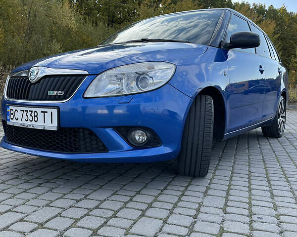 Шкода Фабия 2011 в Львове на Automoto.ua Синий Шкода Фабия, объемом двигателя 1.39 л и пробегом 230 тыс. км за 8000 $, фото 3 на Automoto.ua