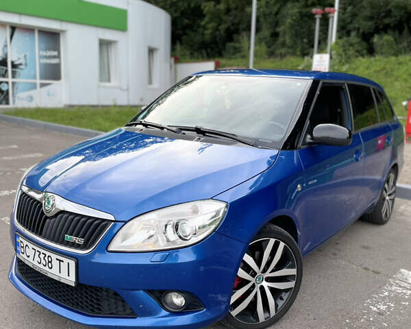 Шкода Фабия 2011 в Львове на Automoto.ua Синий Шкода Фабия, объемом двигателя 1.39 л и пробегом 230 тыс. км за 8000 $, фото 1 на Automoto.ua