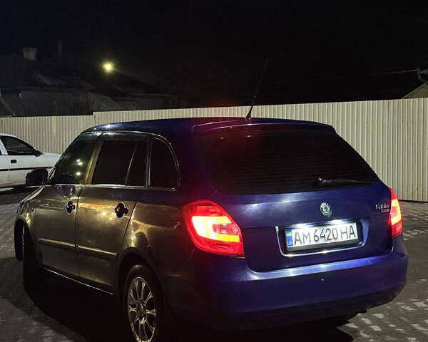 Синий Шкода Фабия, объемом двигателя 1.2 л и пробегом 210 тыс. км за 4850 $, фото 6 на Automoto.ua