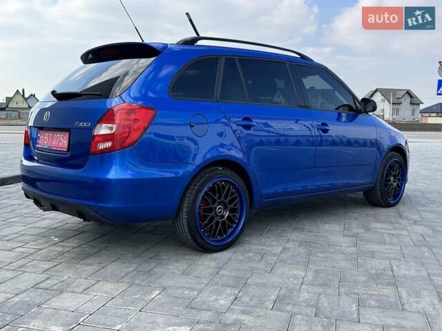 Синий Шкода Фабия, объемом двигателя 1.4 л и пробегом 136 тыс. км за 7900 $, фото 10 на Automoto.ua