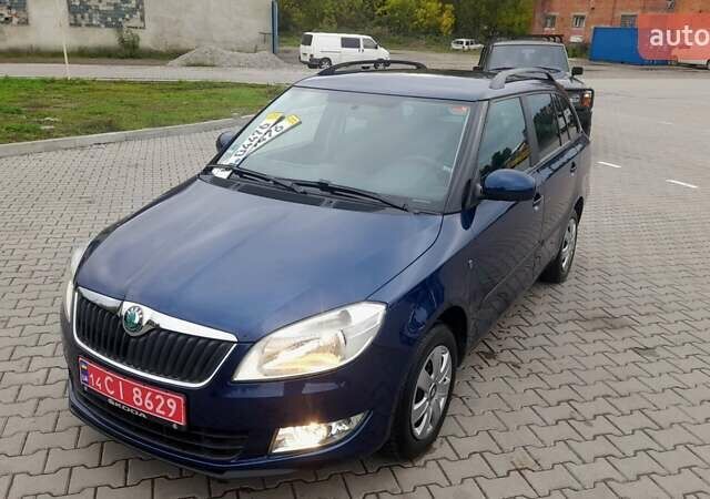 Синий Шкода Фабия, объемом двигателя 1.2 л и пробегом 180 тыс. км за 5850 $, фото 15 на Automoto.ua