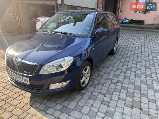 Синий Шкода Фабия, объемом двигателя 1.2 л и пробегом 217 тыс. км за 5800 $, фото 1 на Automoto.ua
