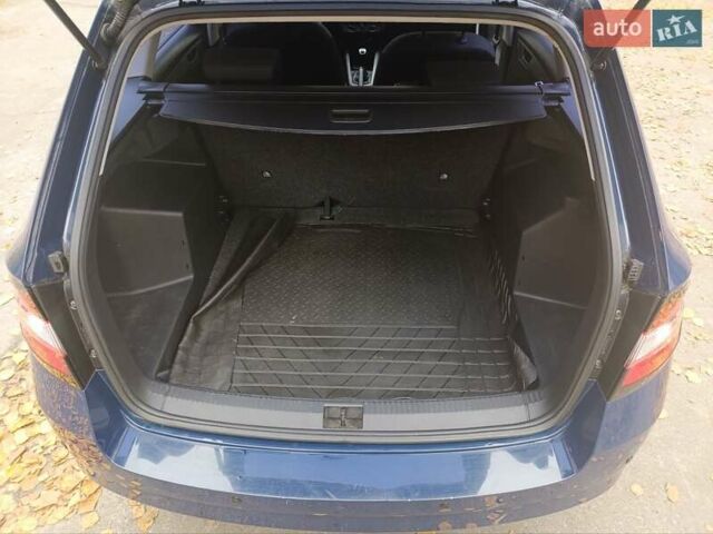 Синий Шкода Фабия, объемом двигателя 1.2 л и пробегом 128 тыс. км за 6999 $, фото 12 на Automoto.ua