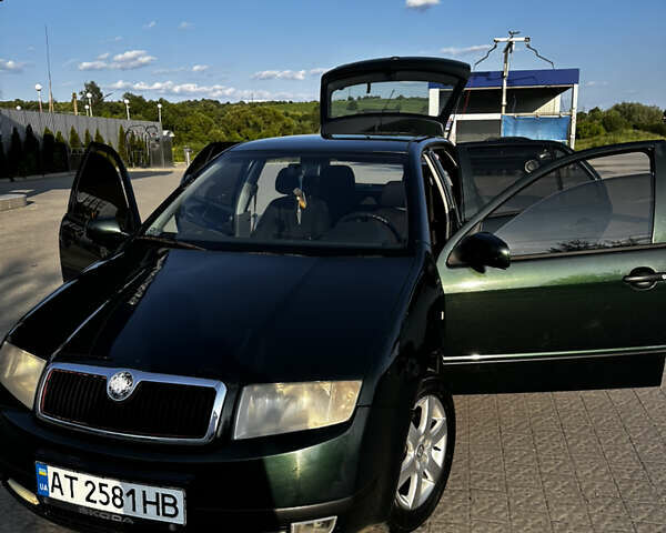 Зеленый Шкода Фабия, объемом двигателя 1.4 л и пробегом 262 тыс. км за 2350 $, фото 24 на Automoto.ua