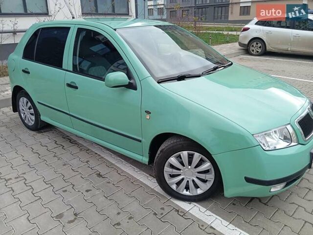 Зеленый Шкода Фабия, объемом двигателя 1.4 л и пробегом 284 тыс. км за 3150 $, фото 8 на Automoto.ua