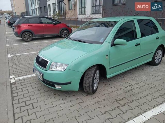 Зеленый Шкода Фабия, объемом двигателя 1.4 л и пробегом 284 тыс. км за 3150 $, фото 14 на Automoto.ua