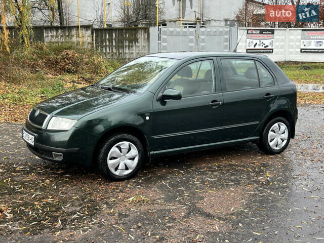 Зеленый Шкода Фабия, объемом двигателя 1.4 л и пробегом 298 тыс. км за 2950 $, фото 9 на Automoto.ua