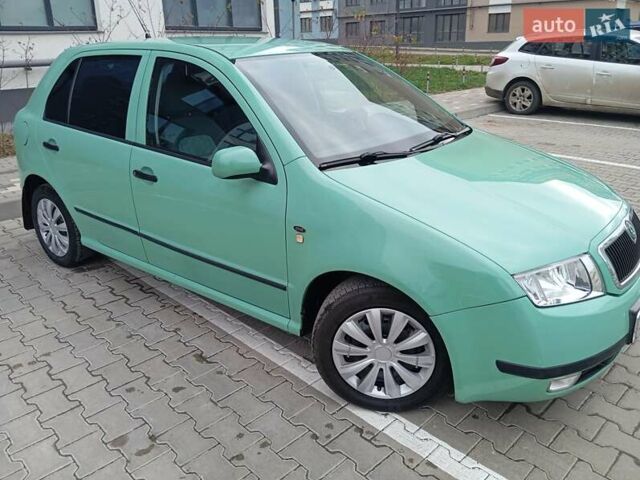 Зеленый Шкода Фабия, объемом двигателя 1.4 л и пробегом 284 тыс. км за 3150 $, фото 11 на Automoto.ua