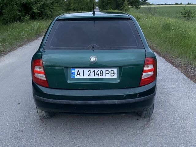 Зеленый Шкода Фабия, объемом двигателя 1.4 л и пробегом 278 тыс. км за 2500 $, фото 7 на Automoto.ua