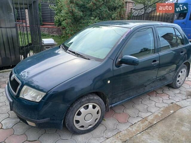 Зеленый Шкода Фабия, объемом двигателя 1.4 л и пробегом 235 тыс. км за 2700 $, фото 1 на Automoto.ua