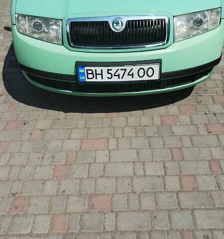 Зеленый Шкода Фабия, объемом двигателя 1.4 л и пробегом 220 тыс. км за 4200 $, фото 16 на Automoto.ua