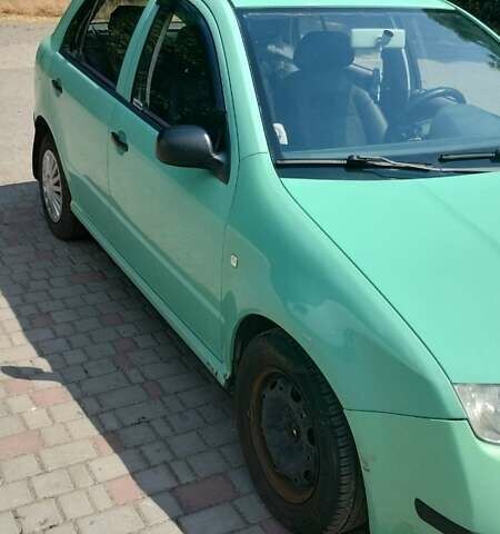 Зеленый Шкода Фабия, объемом двигателя 1.4 л и пробегом 220 тыс. км за 4200 $, фото 18 на Automoto.ua