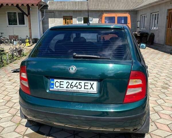 Зеленый Шкода Фабия, объемом двигателя 1.39 л и пробегом 297 тыс. км за 3100 $, фото 5 на Automoto.ua