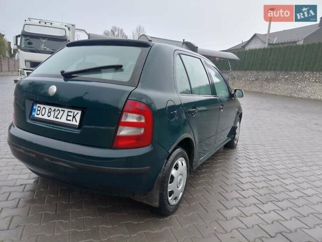 Зеленый Шкода Фабия, объемом двигателя 1.4 л и пробегом 250 тыс. км за 2450 $, фото 6 на Automoto.ua