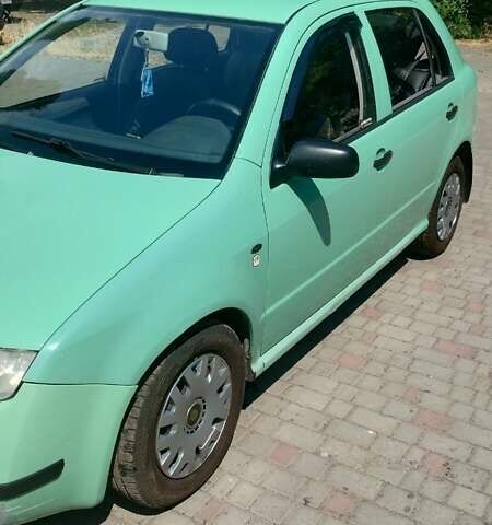 Зеленый Шкода Фабия, объемом двигателя 1.4 л и пробегом 220 тыс. км за 4200 $, фото 15 на Automoto.ua