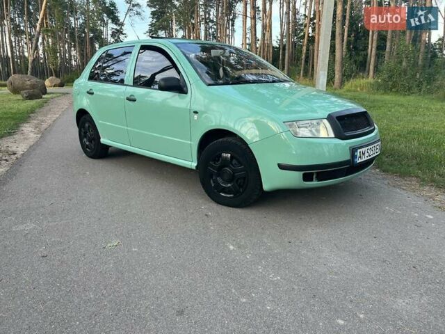 Зелений Шкода Фабія, об'ємом двигуна 1.4 л та пробігом 232 тис. км за 4000 $, фото 10 на Automoto.ua