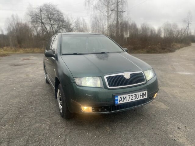Зелений Шкода Фабія, об'ємом двигуна 1.4 л та пробігом 460 тис. км за 1800 $, фото 7 на Automoto.ua