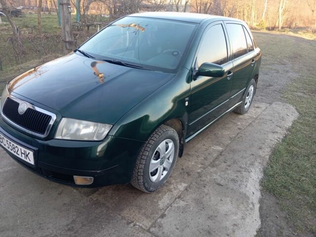 Зеленый Шкода Фабия, объемом двигателя 1.4 л и пробегом 253 тыс. км за 2999 $, фото 1 на Automoto.ua