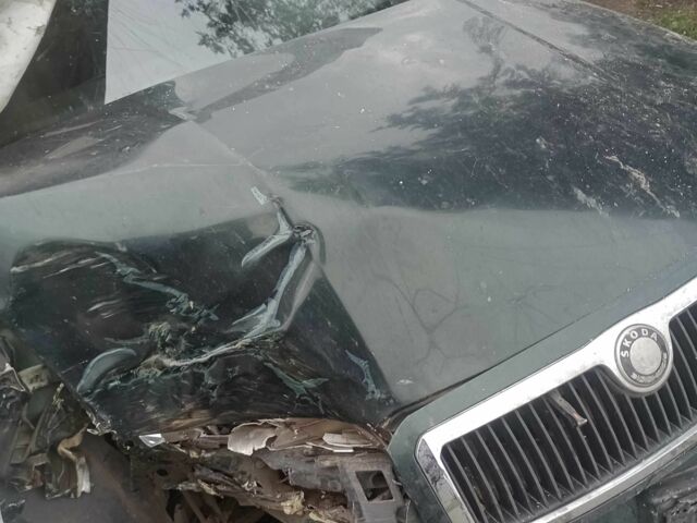 Зеленый Шкода Фабия, объемом двигателя 1.4 л и пробегом 100 тыс. км за 500 $, фото 3 на Automoto.ua