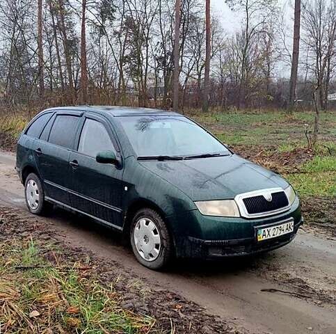 Зелений Шкода Фабія, об'ємом двигуна 1.4 л та пробігом 239 тис. км за 2850 $, фото 2 на Automoto.ua
