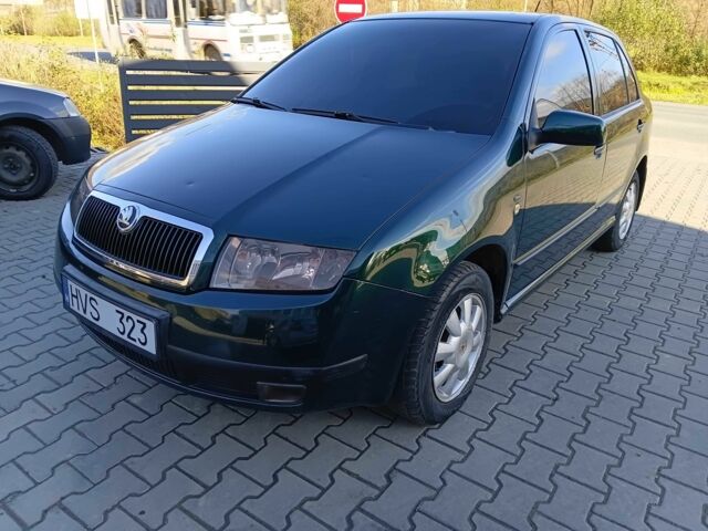 Зелений Шкода Фабія, об'ємом двигуна 1.4 л та пробігом 160 тис. км за 1550 $, фото 4 на Automoto.ua