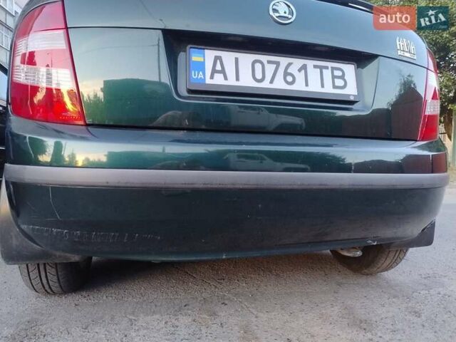 Зеленый Шкода Фабия, объемом двигателя 1.4 л и пробегом 240 тыс. км за 3600 $, фото 15 на Automoto.ua