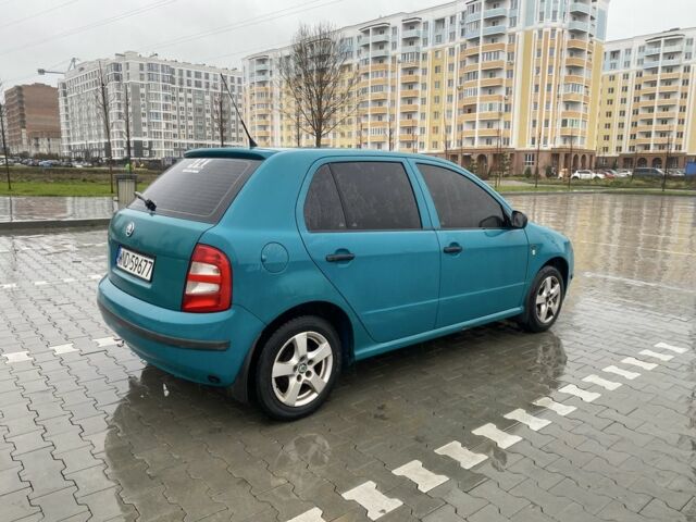 Зеленый Шкода Фабия, объемом двигателя 1.4 л и пробегом 350 тыс. км за 1450 $, фото 3 на Automoto.ua